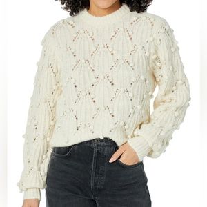 ASTR THE LABEL NWOT women’s Lexi Pom Pom sweater size Large L tag removed